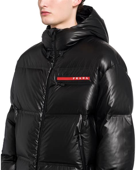 Prada puffer coat women's